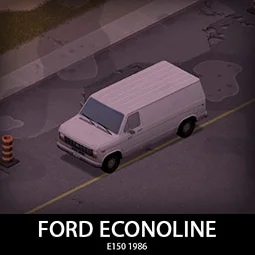 '86 Ford Econoline E-150 + Pop Culture vans