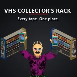 VHS Collector's Rack