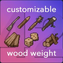 Customizable Wood Weight (B42) Customizable Wood Weight (B42)