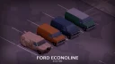 '86 Ford Econoline E-150 + Pop Culture vans 7