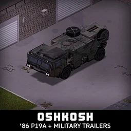 '86 Oshkosh P19A + Military Trailers